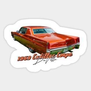 1969 Cadillac Coupe Deville Sticker